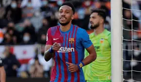 Sergio Busquets se rinde ante Aubameyang: “Es un lujo tenerlo en la plantilla”