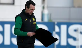 Emery calienta el duelo con la Juventus: “Somos capaces de salvar esta eliminatoria”