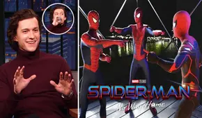 Tobey o Andrew habrían utilizado un trasero falso en su traje, reveló Tom Holland