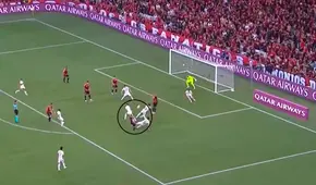 Marlos mete un zurdazo al ángulo y anota el 2-1 sobre Palmeiras