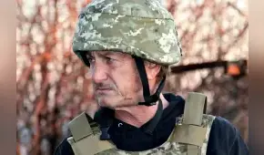 Sean Penn se encuentra en Ucrania filmando un documental sobre la invasión rusa