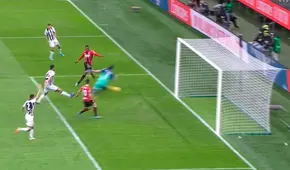 Rafael Leão anota un golazo con el Milan tras brutal pase de Tonali