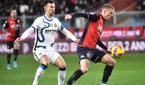 Inter de Milan empató con Genoa y perdió la chance de ser líder de la Serie A