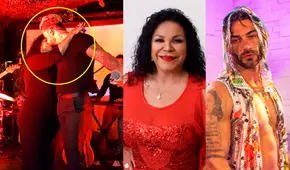 Eva Ayllón repite beso con Diego Val en vivo para promocionar disco