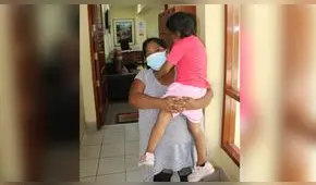 Moquegua: madre pide ayuda para su hija que sufrió graves quemaduras en el cuello y brazo