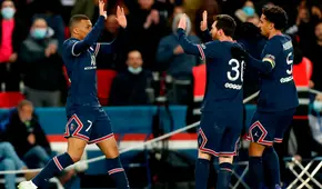 Con un magistral Messi, PSG venció 3-1 al Saint Etienne y sigue líder de la Ligue 1