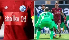 Schalke 04 tapó el sponsor ruso de su camiseta con un parche