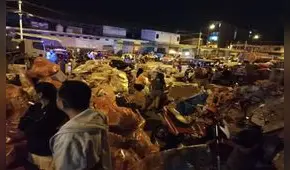 Piura: mercado Anexo cuenta con sistema contra incendio obsoleto