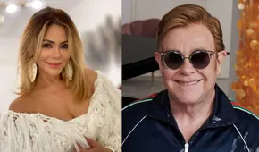 Gisela Valcárcel se declara fan de Elton John y viaja a Estados Unidos para verlo