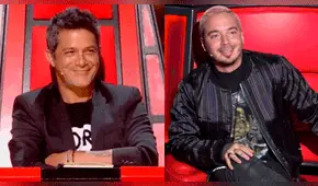 Alejandro Sanz y J Balvin: la vez que el colombiano incomodó al español en La voz México 