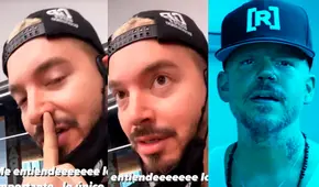 J Balvin responde tras tiradera de Residente: “Estoy muy feliz. Lo único importante es mi familia”