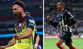 ¡Gran triunfo! Monterrey derrotó 2-1 a América con golazo de Funes Mori por la Liga MX 