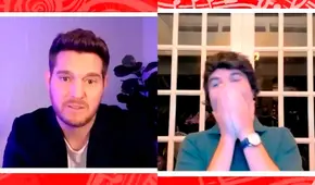 Bruno Pinasco y su singular reacción luego de que Michael Bublé le dijo que tenía 15 años