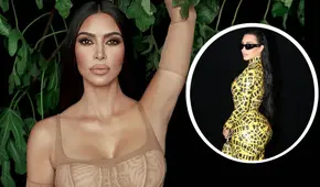 Kim Kardashian se envolvió en cinta de embalaje para asistir al desfile de Balenciaga