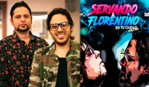 Servando y Florentino regresan al Perú en concierto por su gira En tu ciudad