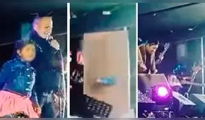 Diosdado Gaitán Castro sufre aparatoso accidente durante concierto en Juliaca