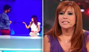 El día que Magaly Medina encaró a un productor de Latina por la forma de presentar las noticias