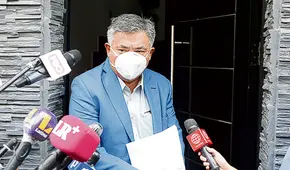 Nakazaki niega animadversión hacia Juan Carrasco: No tengo la culpa de que no durara como ministro