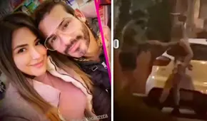 Joselito Carrera y su novia discutieron en plena calle tras ampay con Sully Sáenz