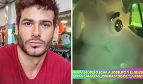 Joselito Carrera se disfraza de la Pantera Rosa para huir de las cámaras de Amor y fuego