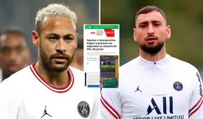 Neymar se refirió a la supuesta pelea que tuvo con Donnarumma tras la eliminación del PSG