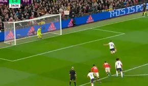 No se queda atrás: Kane decretó el empate transitorio del Tottenham desde la vía del penal