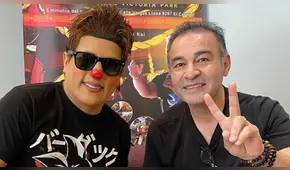 Chupetín Trujillo conversó con Mario Castañeda, la voz de Gokú, durante su paso por Trujillo