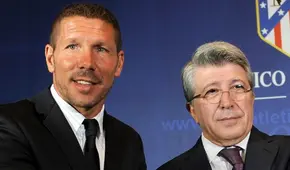Presidente del Atlético de Madrid: “¿Simeone y el PSG? Siempre tienen algo de qué hablar”
