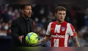 Trippier sobre Simeone: “Es muy emocional, incluso me llamaba por las noches”