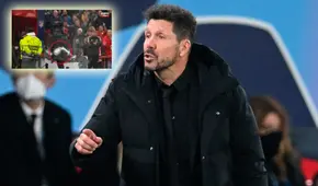 Manchester United investiga a los aficionados que agredieron al ‘Cholo’ Simeone