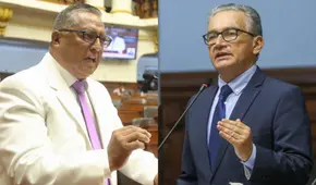 Hernán Condori “felicitó” a Alejandro Aguinaga, exministro investigado por esterilizaciones forzadas