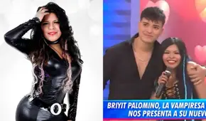 Briyit Palomino, ‘La vampiresa de la cumbia’, sobre su novio: “Me quiere, no como el anterior”