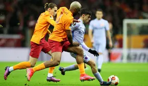Galatasaray perdió 2-1 ante Barcelona y quedó eliminado de la Europa League