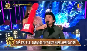 “Yo soy”: Luigui Cruz, imitador de José José, es el flamante ganador del reality de imitación