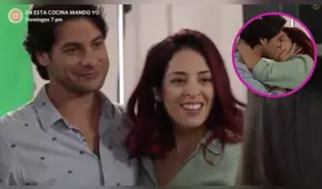 Andrea Luna debutó en “Junta de vecinos” y protagonizó romántico beso con Andrés Wiese