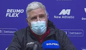 Álvaro Gutiérrez tras la derrota de la ‘U’: “Nuestra meta es consolidar un plantel a futuro”