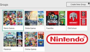 Nintendo Switch: actualización de la consola permite crear carpetas de juegos