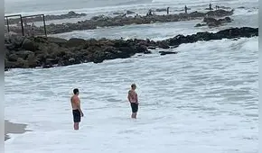 Miembros del Sodalicio fueron captados en la playa mientras la casa de Salinas era allanada