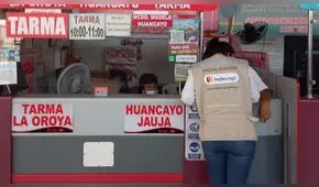 Indecopi monitorea el terminal de Yerbateros ante bloqueos en la Carretera Central