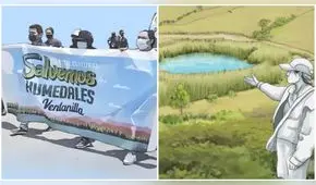 Viñetas en defensa del agua