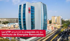 UTP anunció la creación de Instituto de Energías Renovables