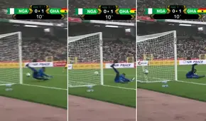 El terrible blooper del portero de Nigeria que le costó a su país el pase a Qatar 2022