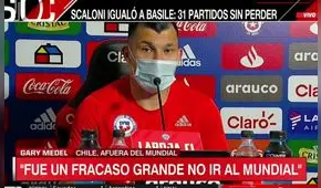 Gary Medel tras la derrota ante Uruguay: “Fue un fracaso no ir al Mundial”