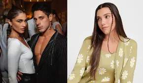 Hugo García y Mafer Neyra en un evento, mientras Alessia Rovegno daba un concierto