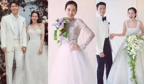 Son Ye Jin y Hyun Bin: todos los vestidos que usó la actriz coreana en su boda