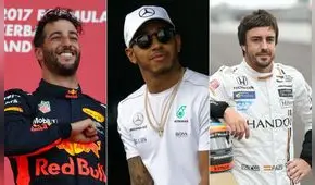 ¿Qué deseos pidieron Ricciardo, Hamilton y Alonso en el 2017 que se hicieron realidad en 2022?