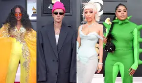 Premios Grammy 2022: Justin Bieber, BTS, Doja Cat, Dua Lipa y más con looks icónicos en alfombra roja