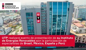 UTP realizará evento de presentación de su Instituto de Energías Renovables