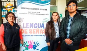 Arequipa: capacitarán a trabajadores del sector público en lengua de señas