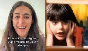 Conoce a la niña que recibió 40 regalos por aparecer en el videoclip de Julieta Venegas 